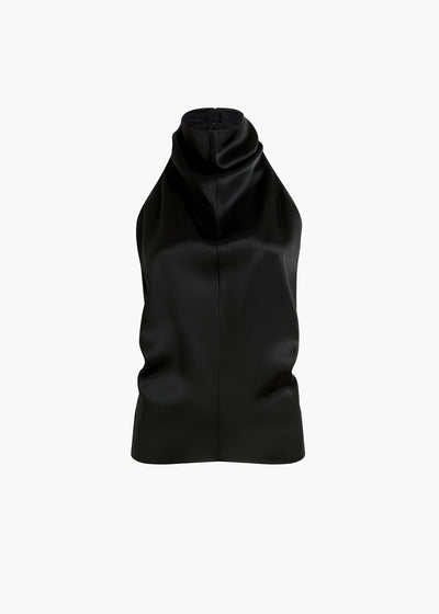 RONE TOP BLACK SATIN 24874120 200 GHOST