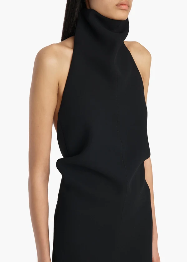 ROXANNE DRESS BLACK CREPE 56504114 200