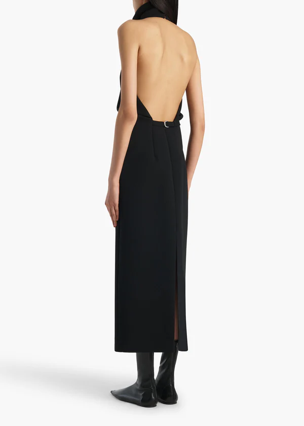 ROXANNE DRESS BLACK CREPE 56504114 200