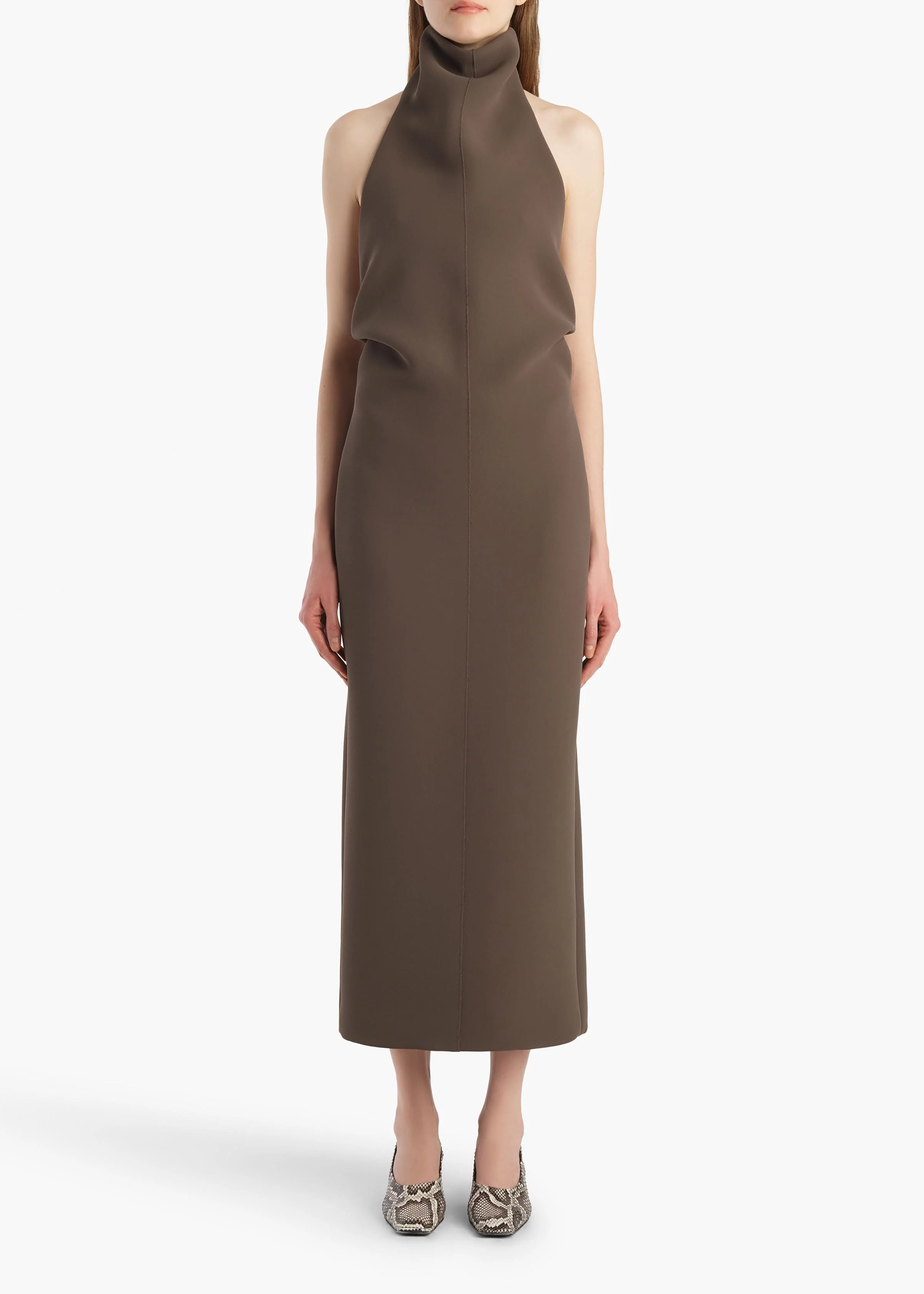 ROXANNE DRESS CLOVE 56504114 659 B