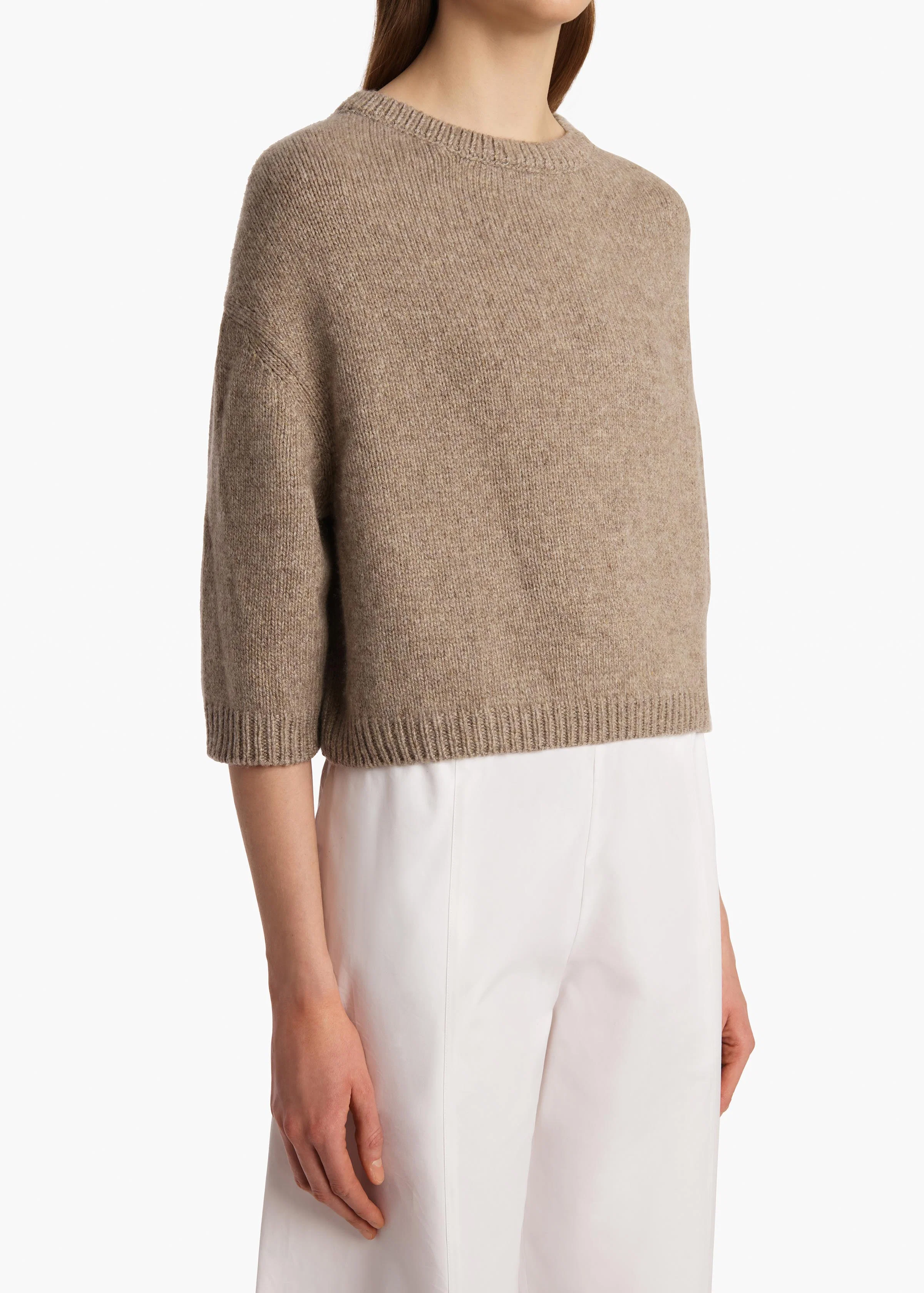 Sabina Sweater in Sepia DETAILED VIEW 1