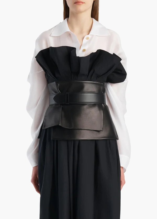 SASKIA BELT BLACK 24901012 200 B