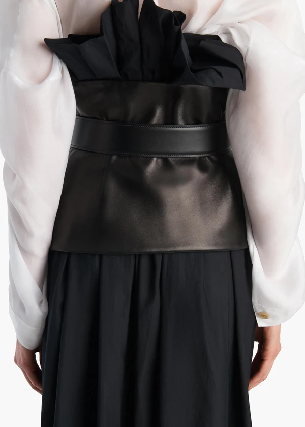 SASKIA BELT BLACK 24901012 200 E