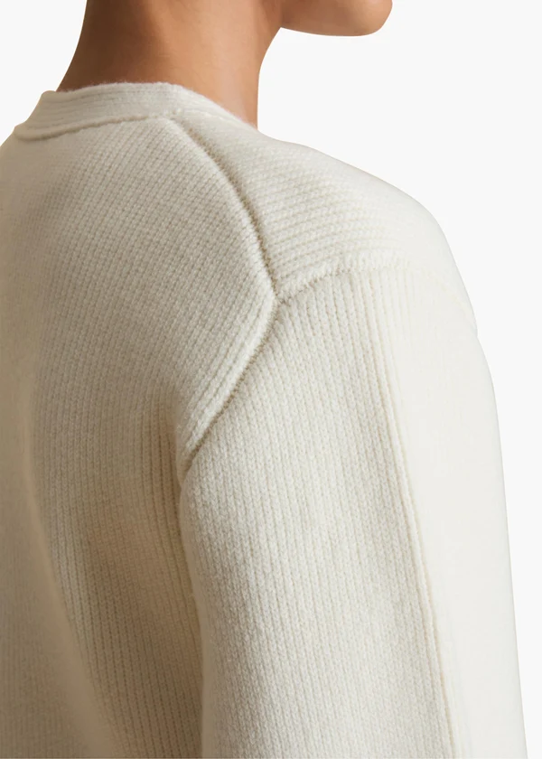 SCARLET SWEATER IN GLAZE DETAILED VIEW 1
