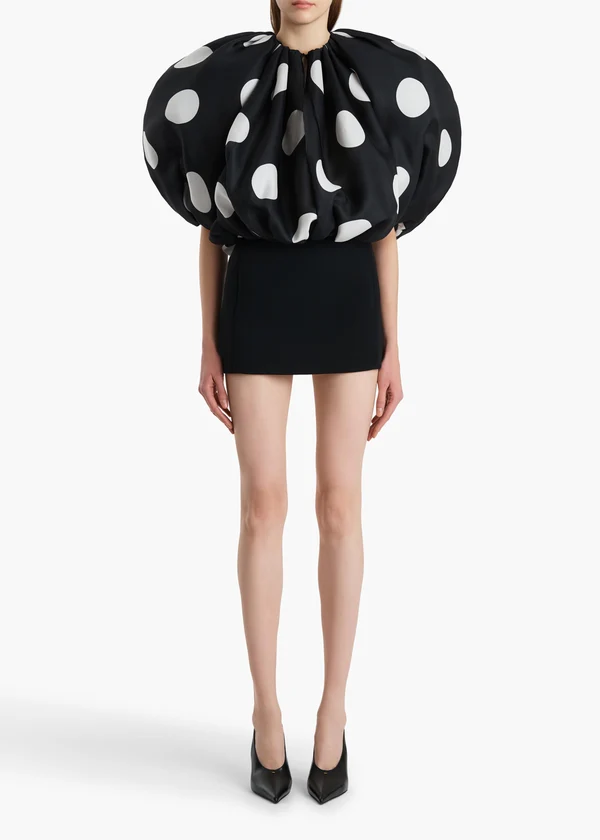 SIEL DRESS MEDIUM DOT BLACK 56123020 663 A STYLED