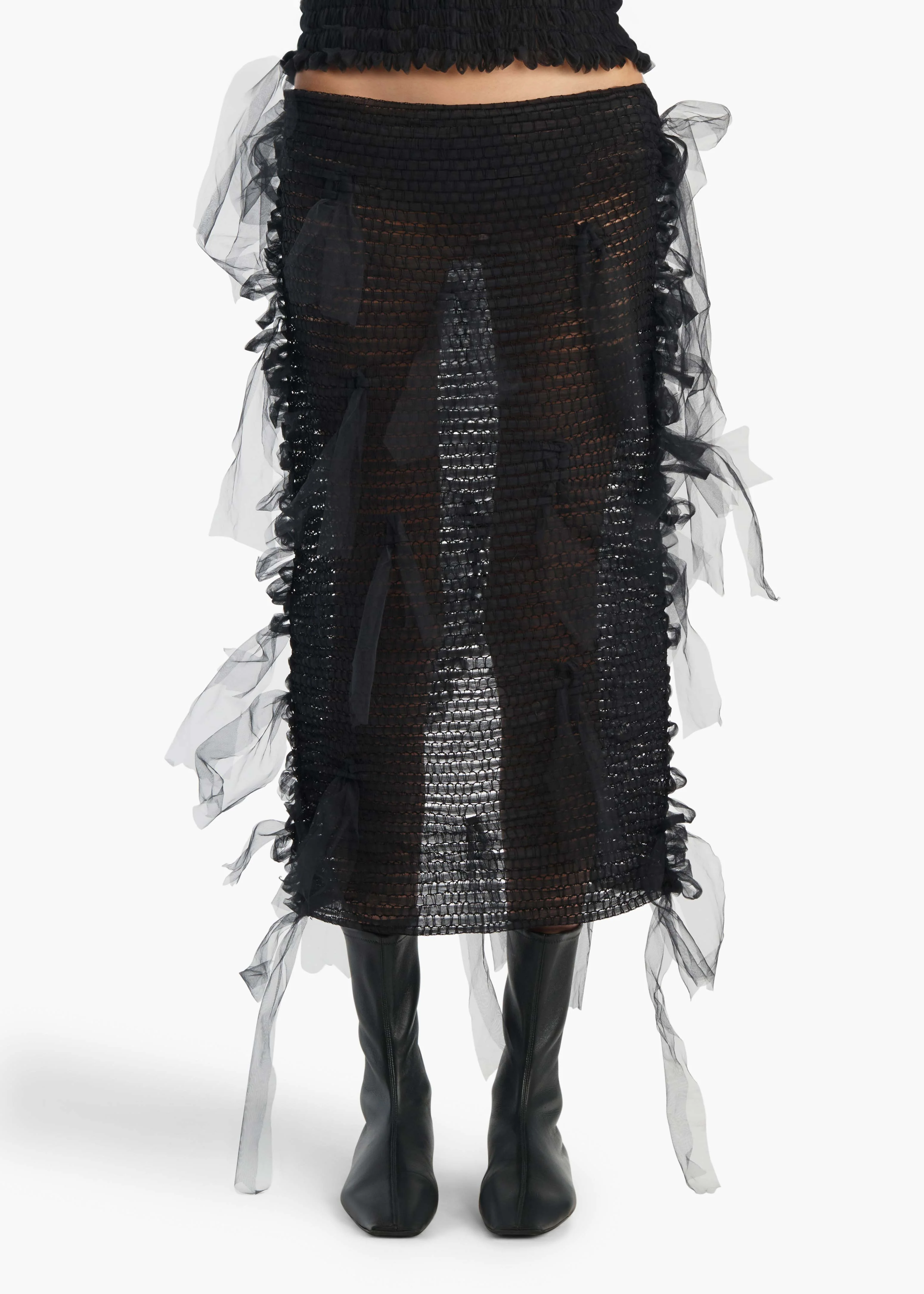 SIGNE SKIRT BLACK 18333465 200 B