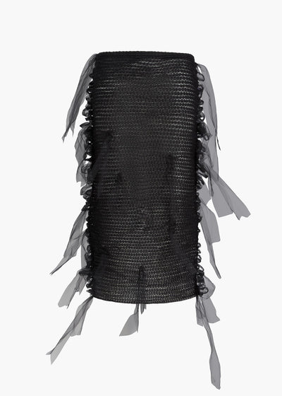 SIGNE SKIRT BLACK 18333465 200 GHOST