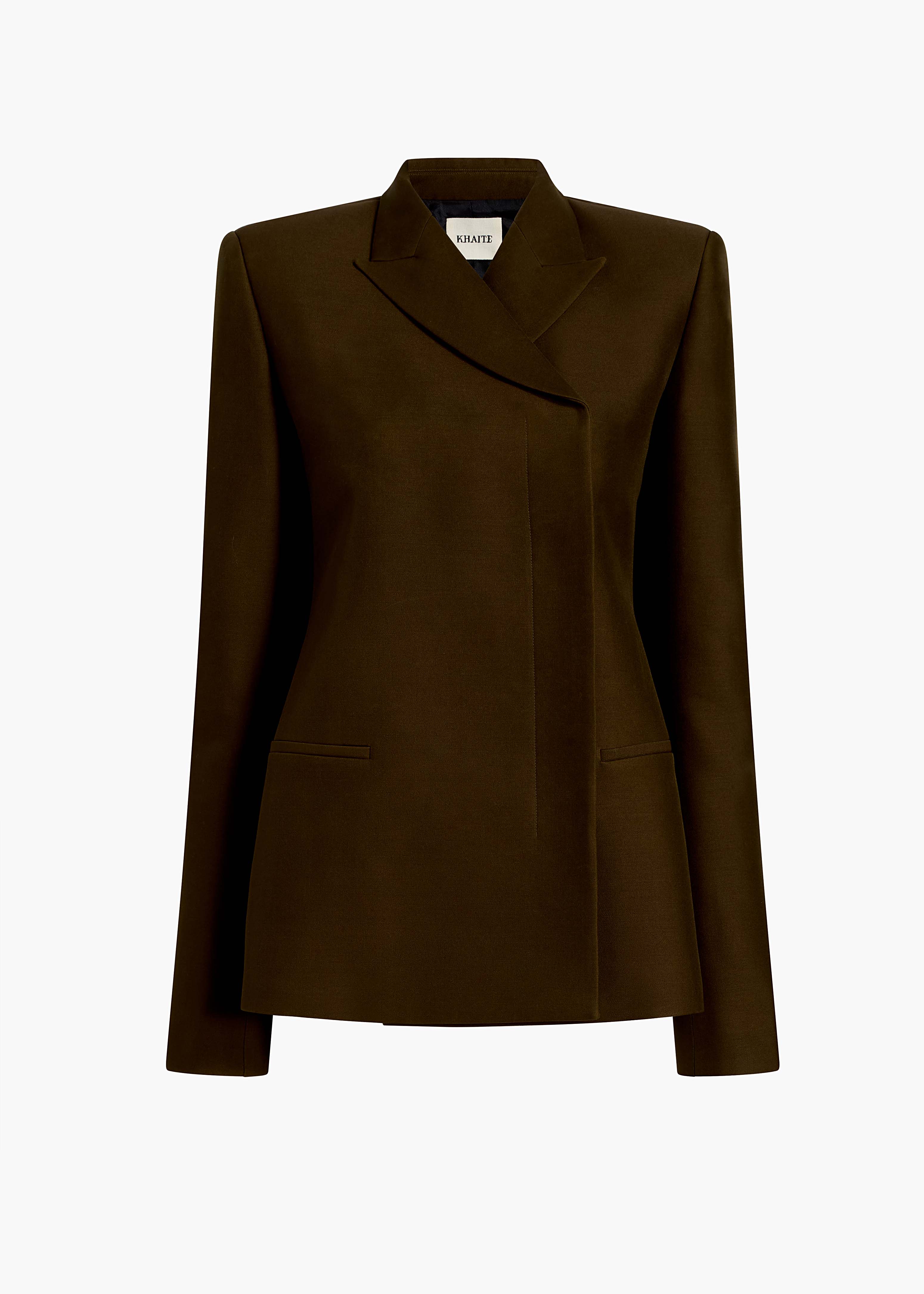 aokiboutique  - Silvannah Jacket in Dark Olive