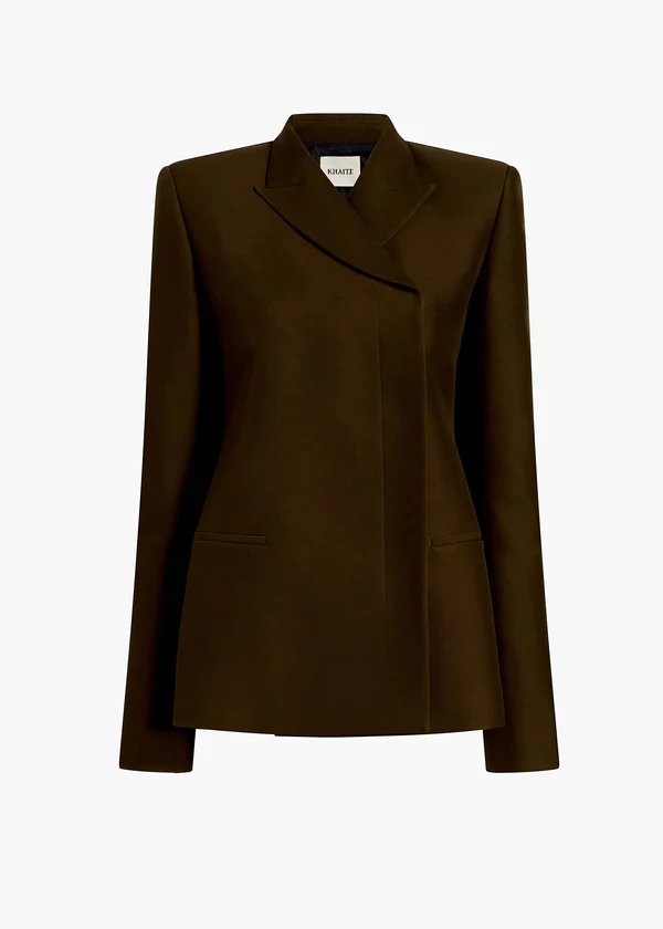 Silvannah Jacket in Dark Olive