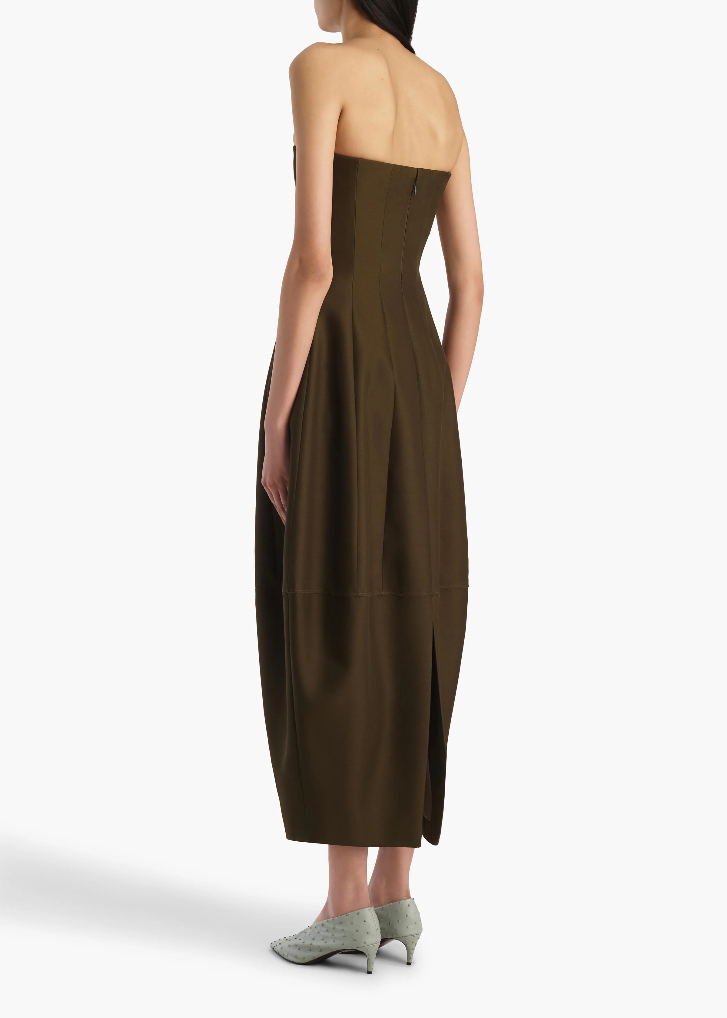 STELA DRESS DARK OLIVE 5651582 429 C