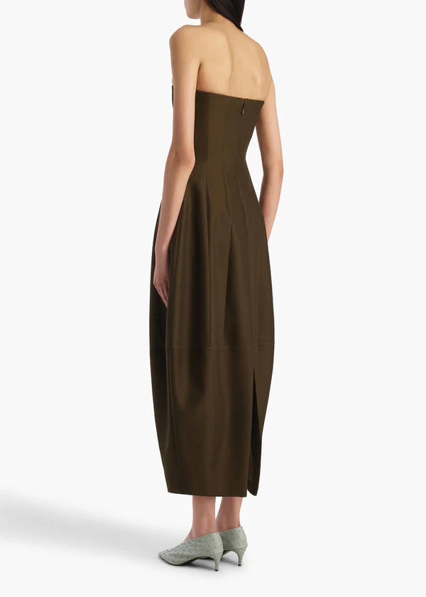 STELA DRESS DARK OLIVE 5651582 429 C