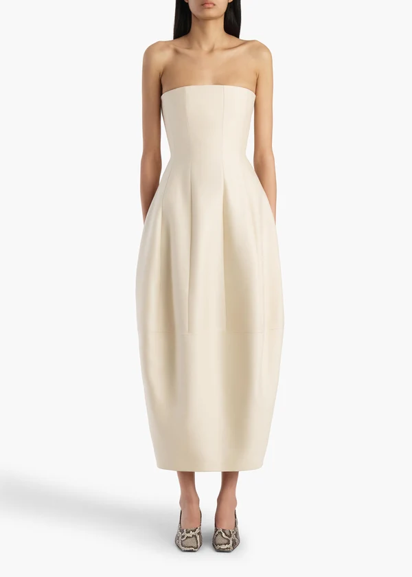 STELA DRESS IVORY GLOW 5651582 658 B