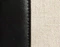 Blake Crossbody Bag in Black Leather with Natural Canvas swatch