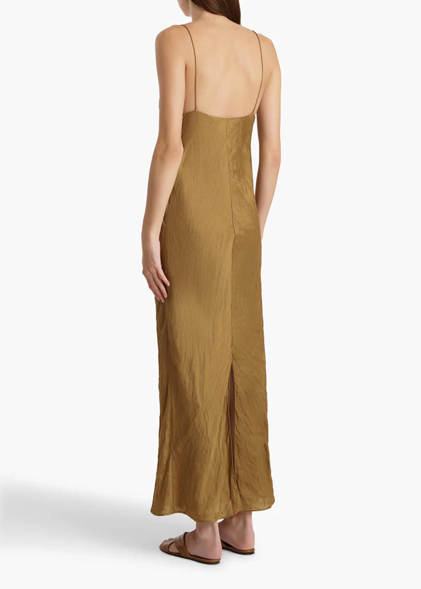 TAJA DRESS GOLDEN OCHRE 5595466 980 C