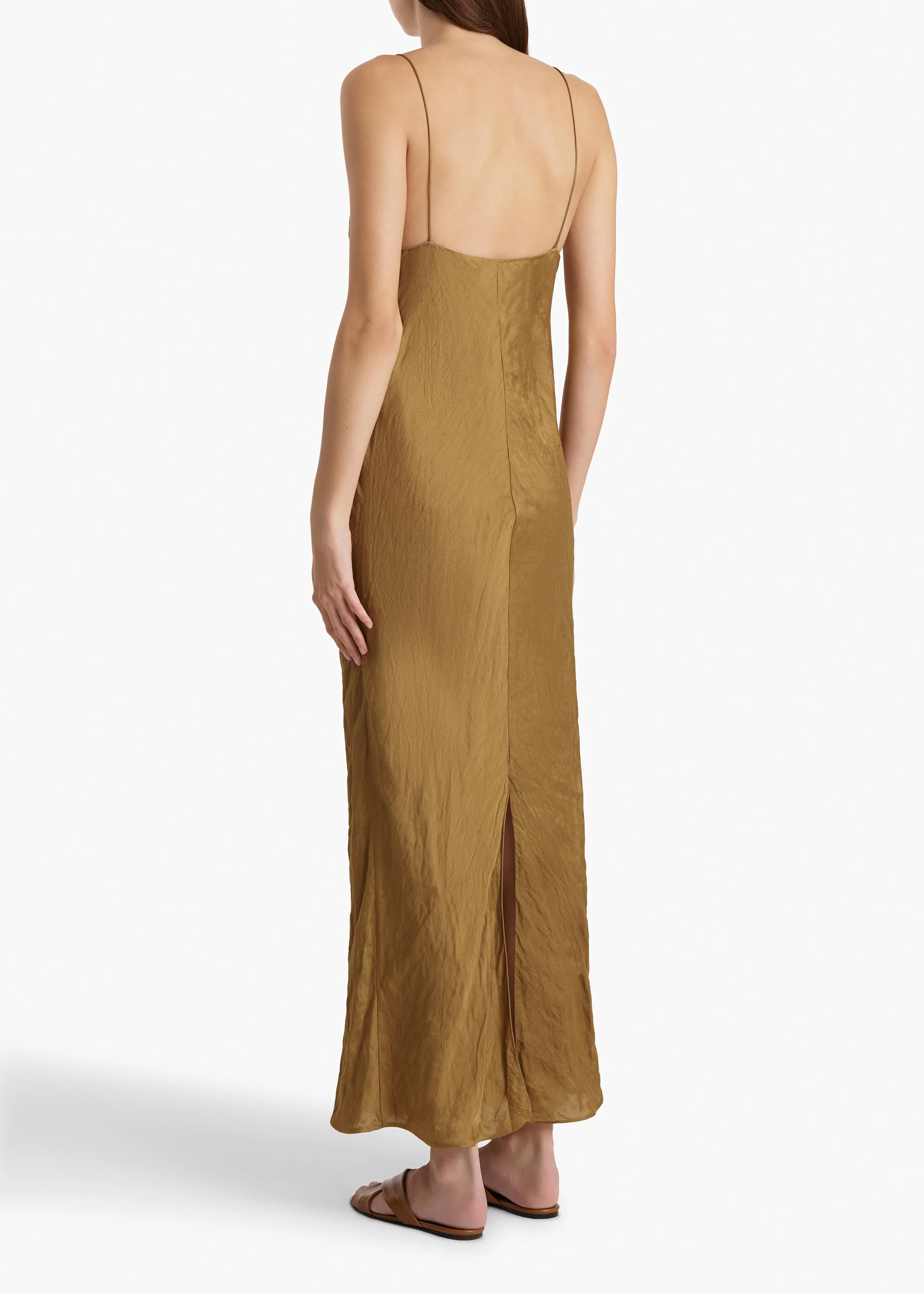 TAJA DRESS GOLDEN OCHRE 5595466 980 C