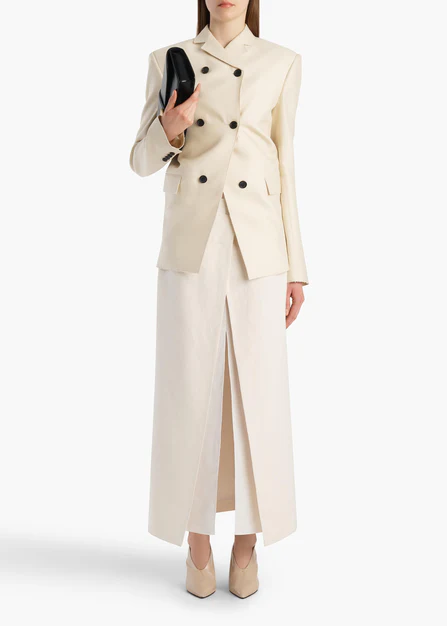 TAL SKIRT CREAM 4194232 103 A STYLED