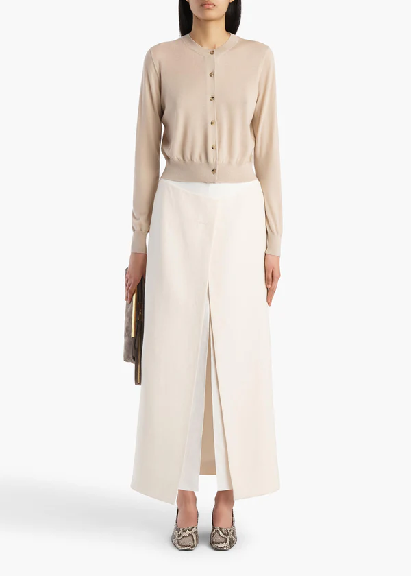TANSY CARDIGAN SAND 18307736 912 A STYLED