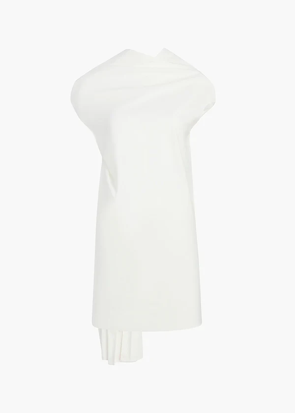 TATIA DRESS CHALK 5624195 168 GHOST