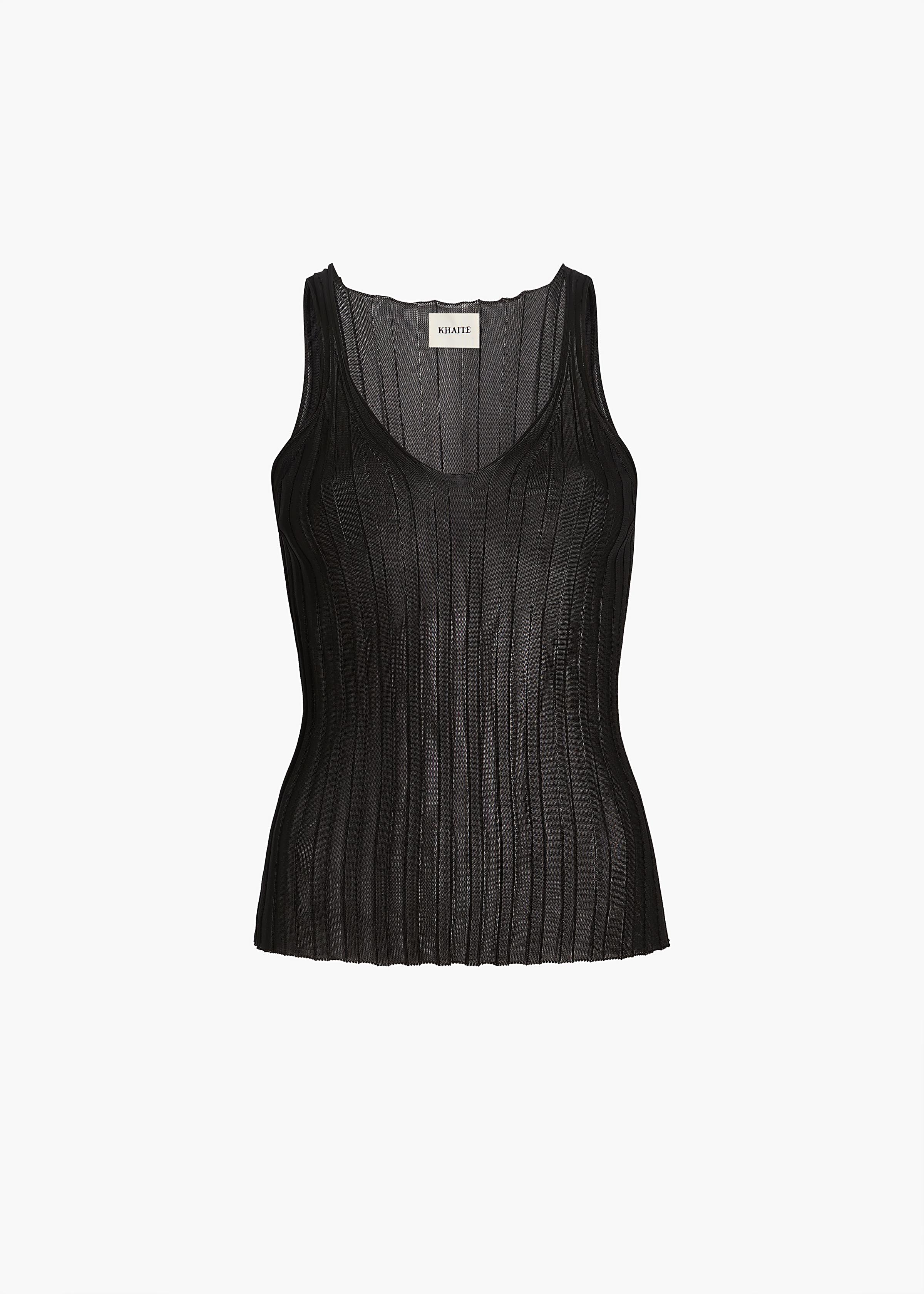 VAL TOP BLACK VISCOSE 18287429 200 GHOST