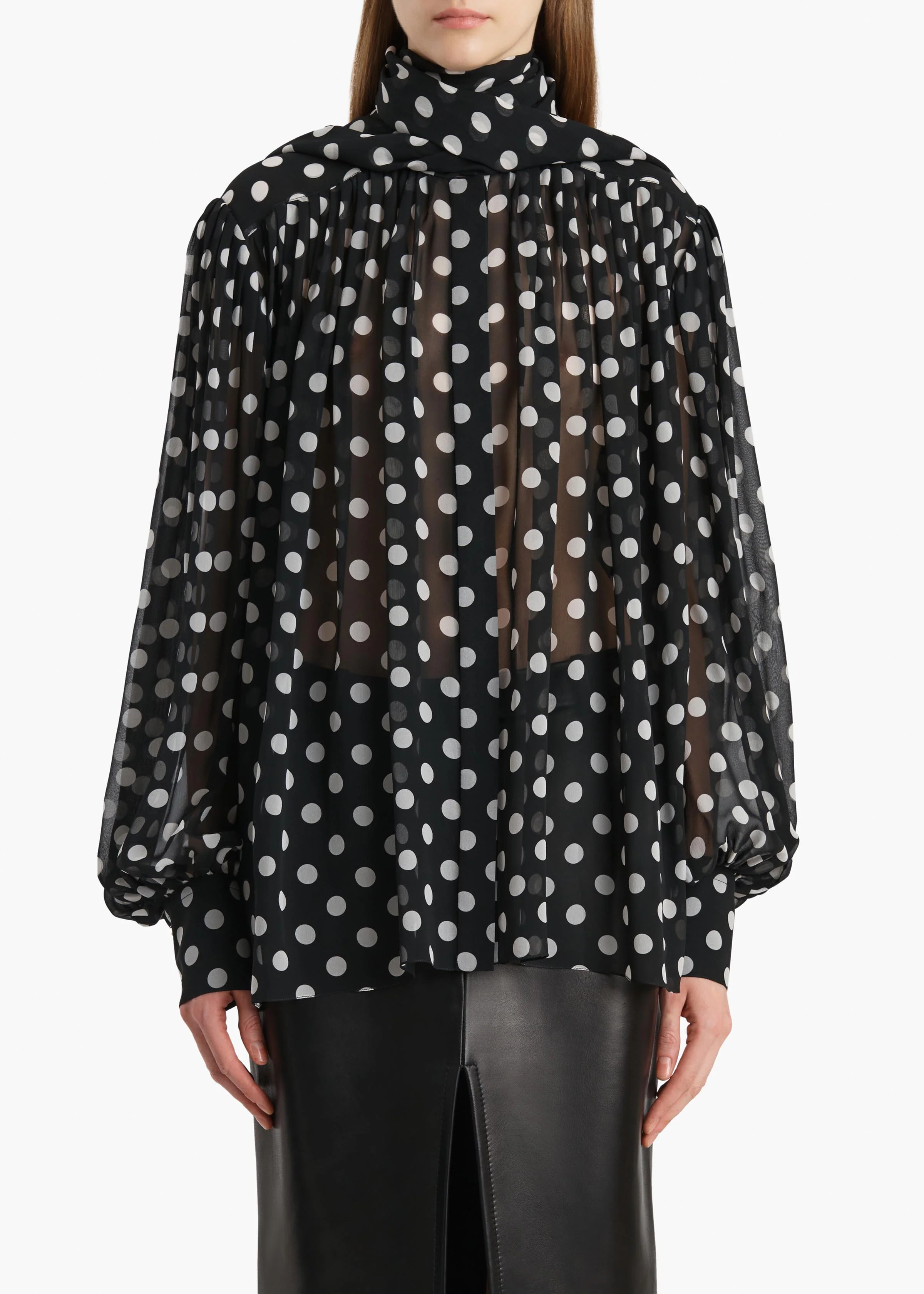 VALI TOP MEDIUM DOT BLACK 24603374 663 B Alt