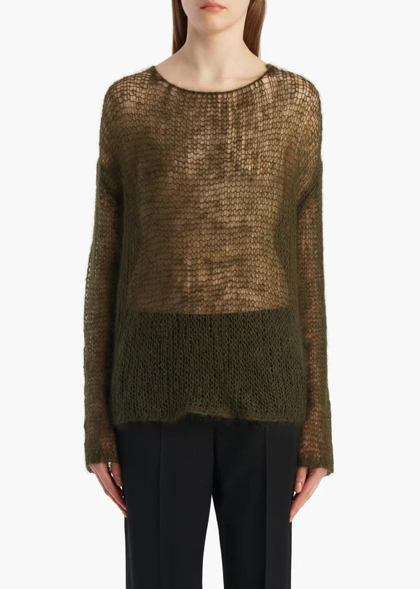 WENDY SWEATER DARK OLIVE 18300539 429 B