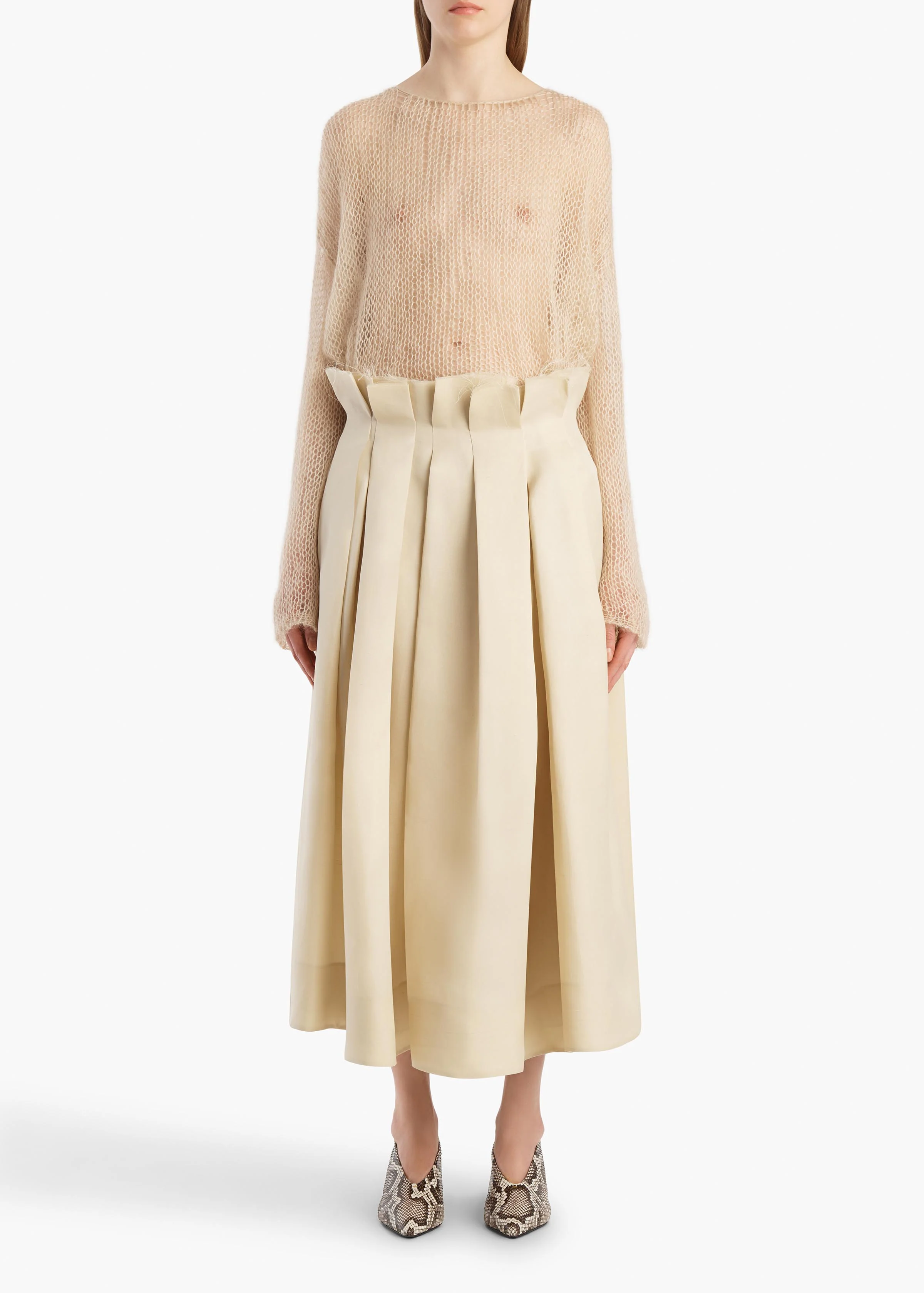 WENDY SWEATER LIGHT BEIGE 18300539 984 A STYLED