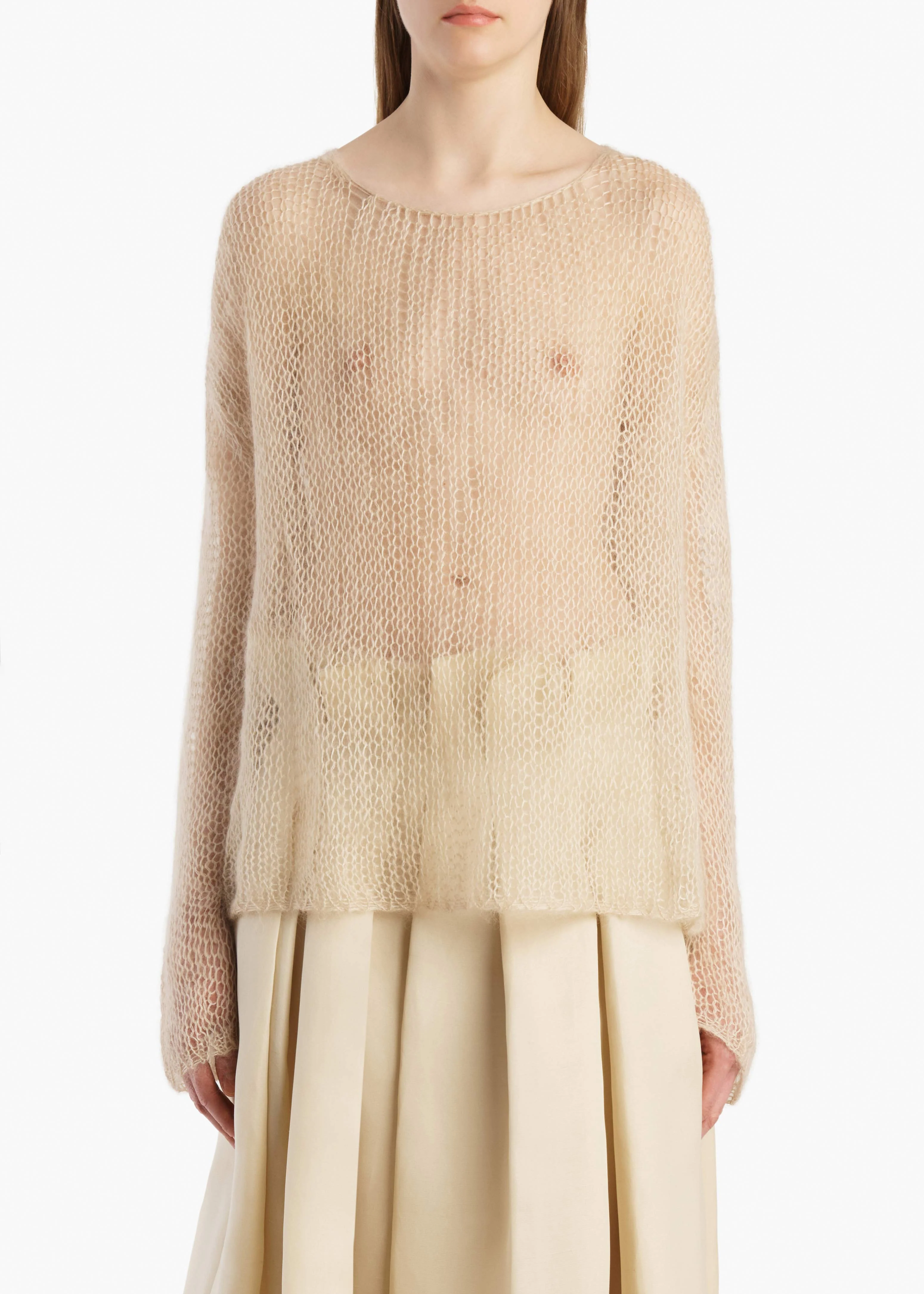 WENDY SWEATER LIGHT BEIGE 18300539 984 B