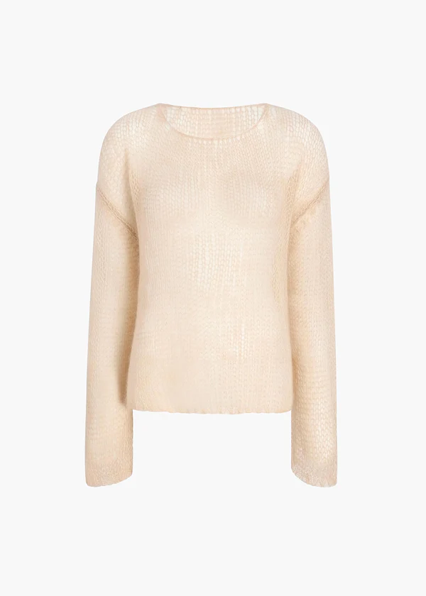 WENDY SWEATER LIGHT BEIGE 18300539 984 GHOST