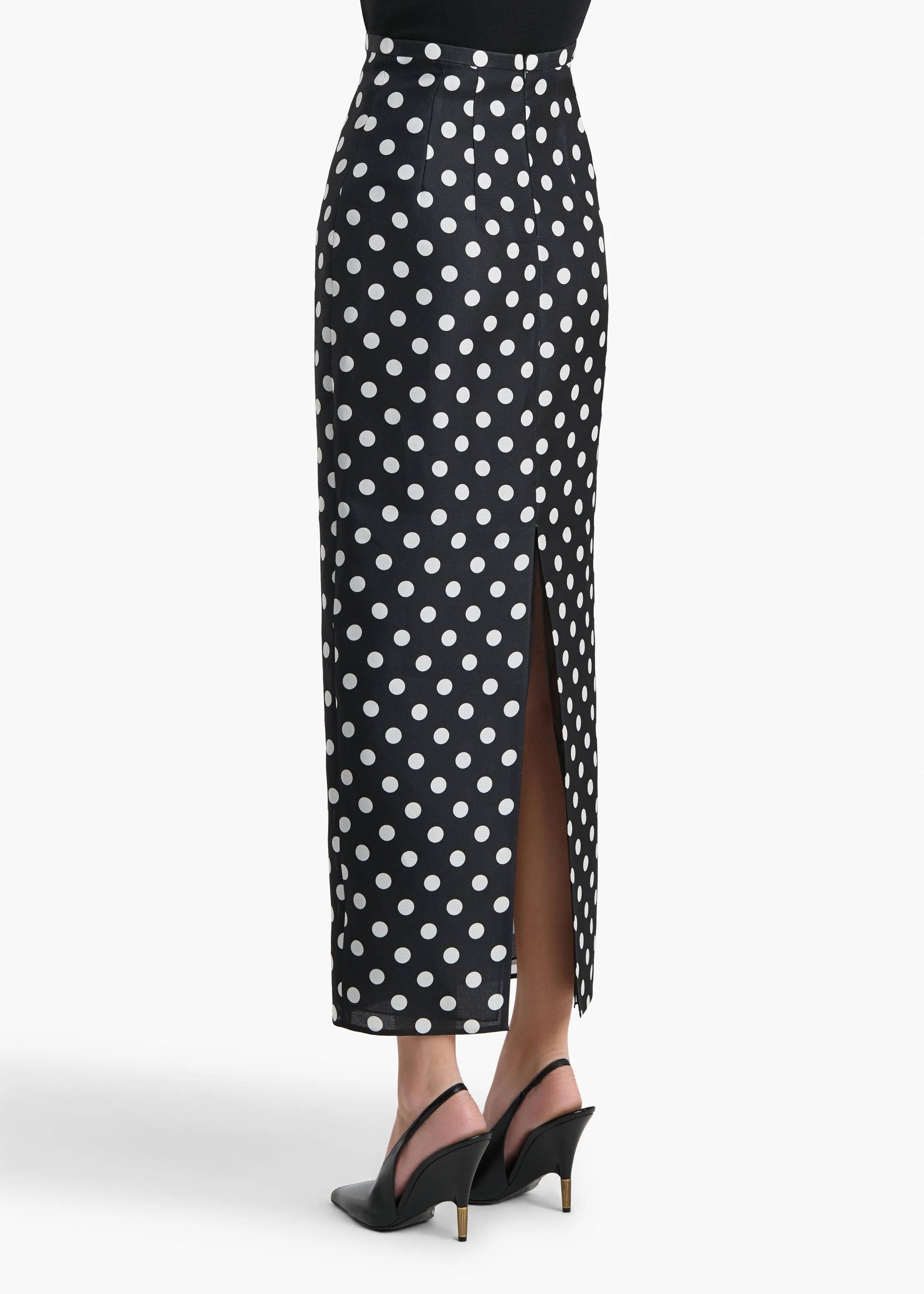WINTON SKIRT MEDIUM DOT BLACK 41813020 663 C