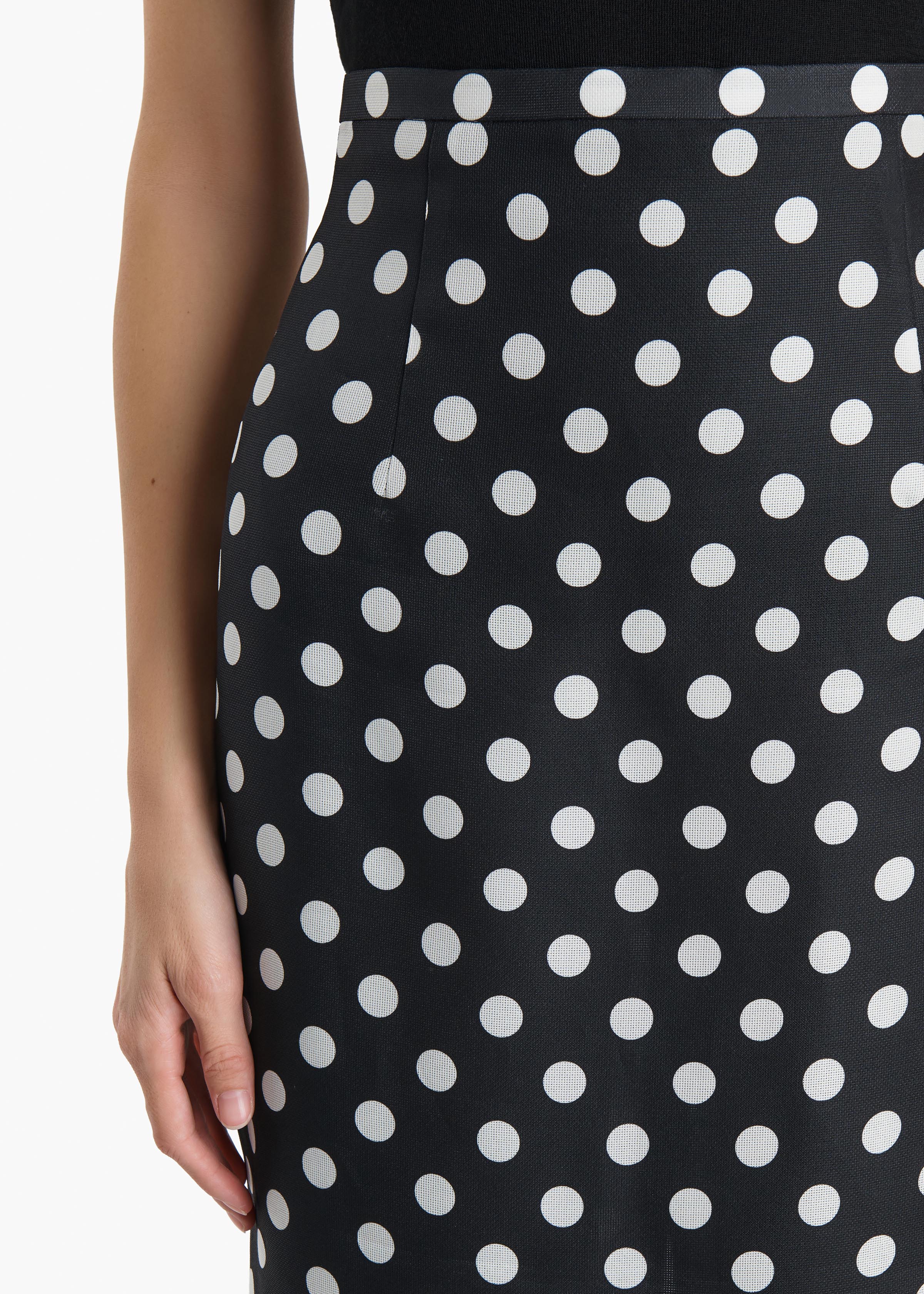 WINTON SKIRT MEDIUM DOT BLACK 41813020 663 D