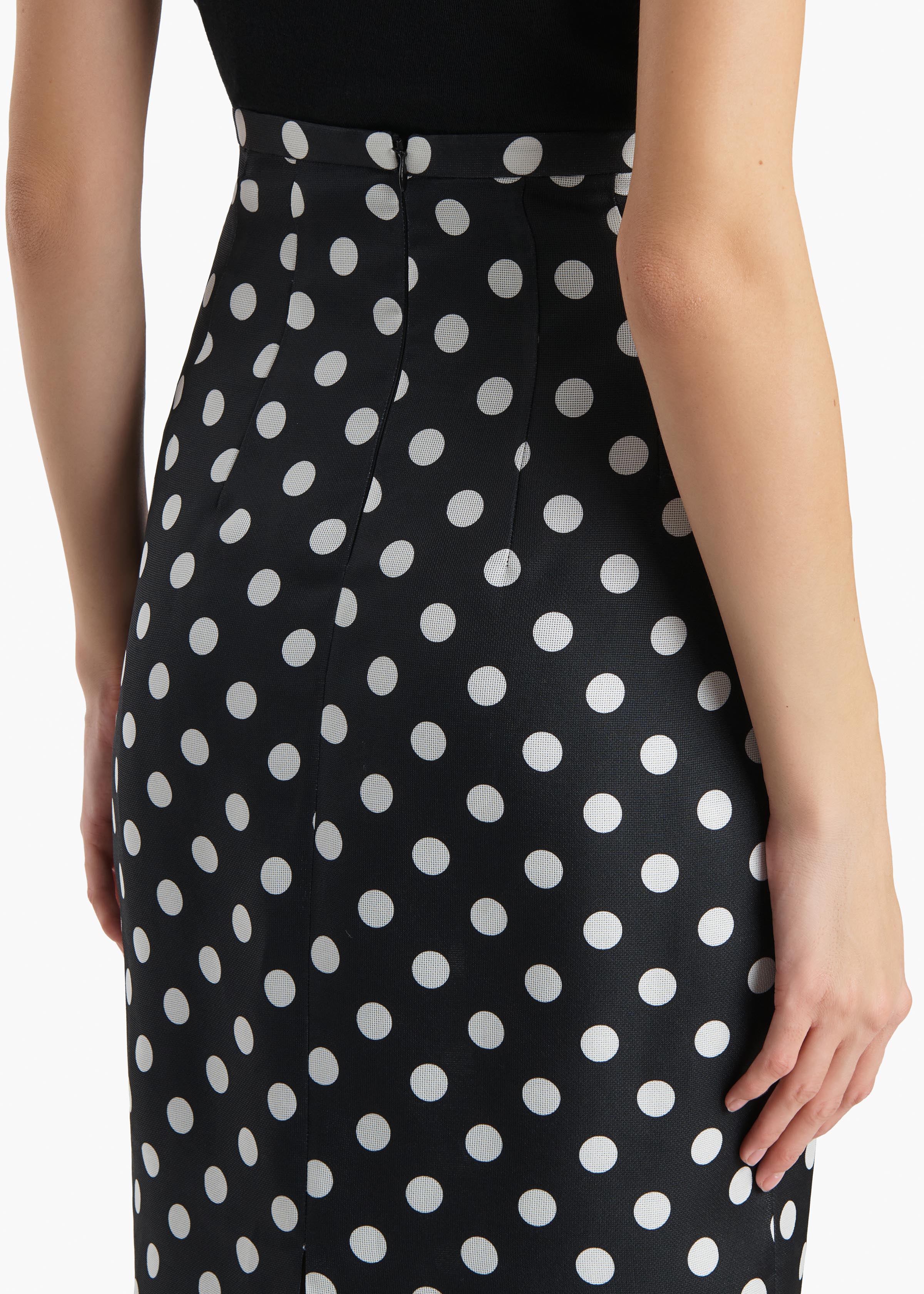 WINTON SKIRT MEDIUM DOT BLACK 41813020 663 E